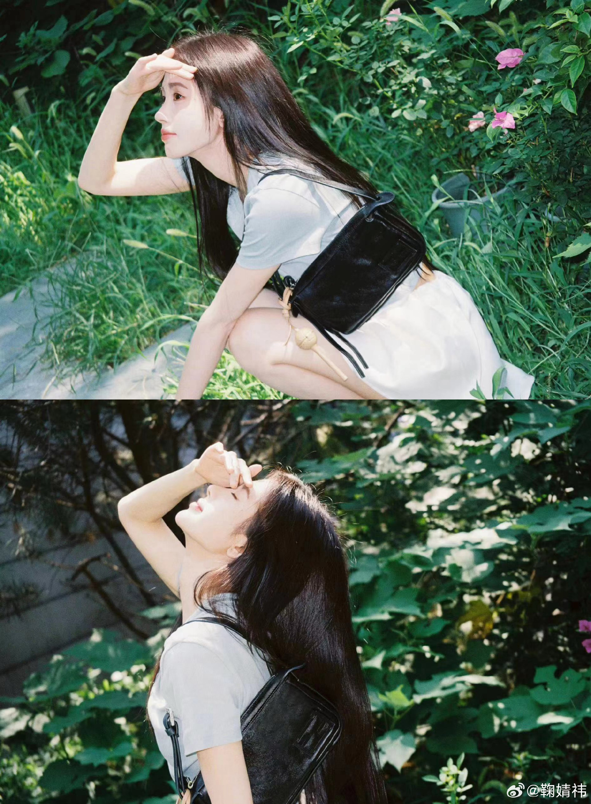 鞠婧祎 "i trust you to be with you"