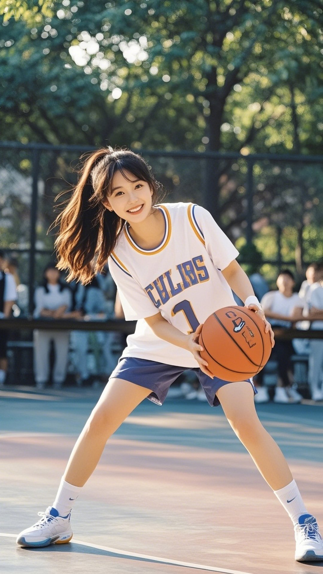 篮球不仅是运动,是女孩与世界的对话,每一次奔跑都在雕刻自由的模样