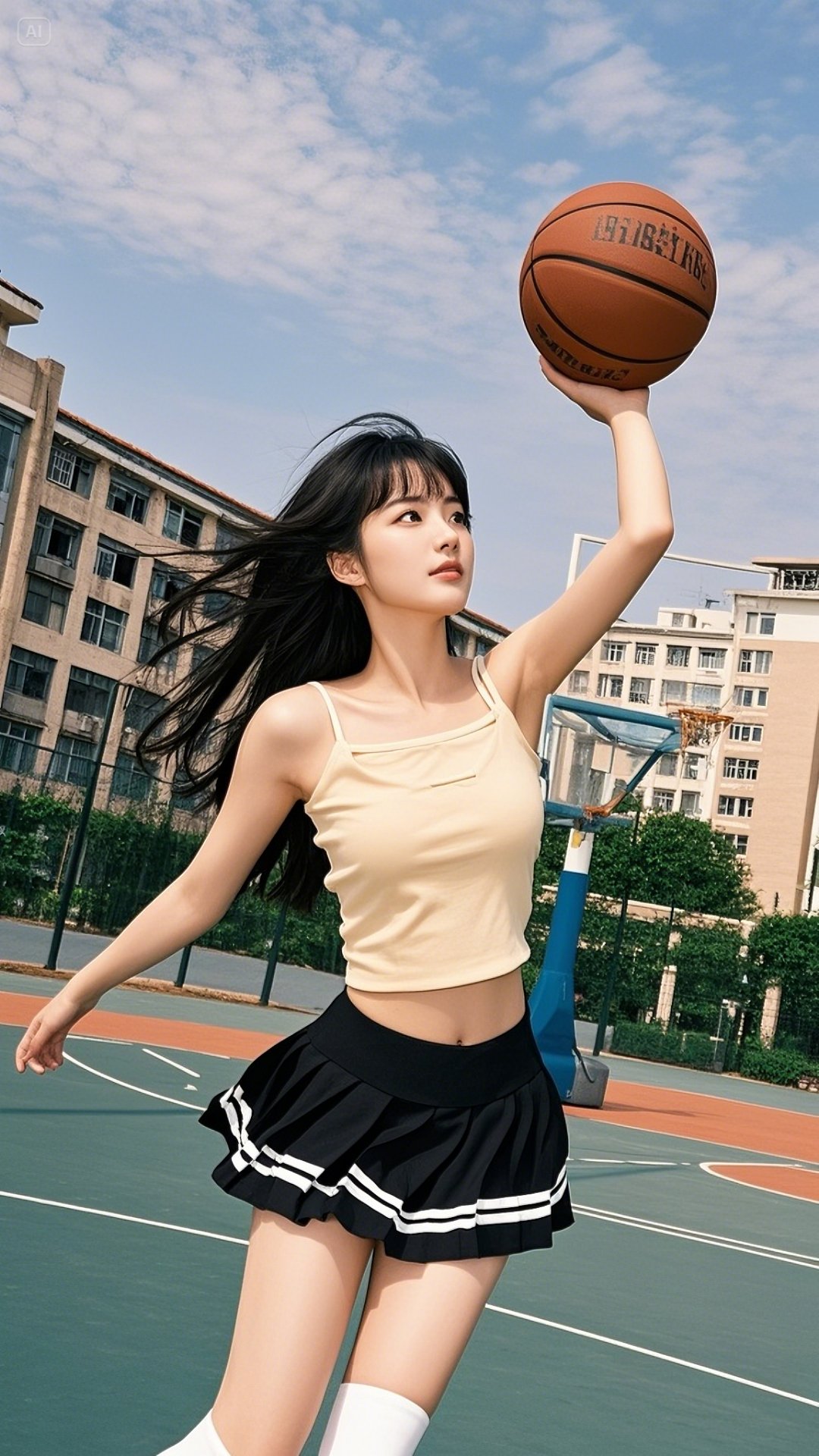 篮球不仅是运动,是女孩与世界的对话,每一次奔跑都在雕刻自由的模样