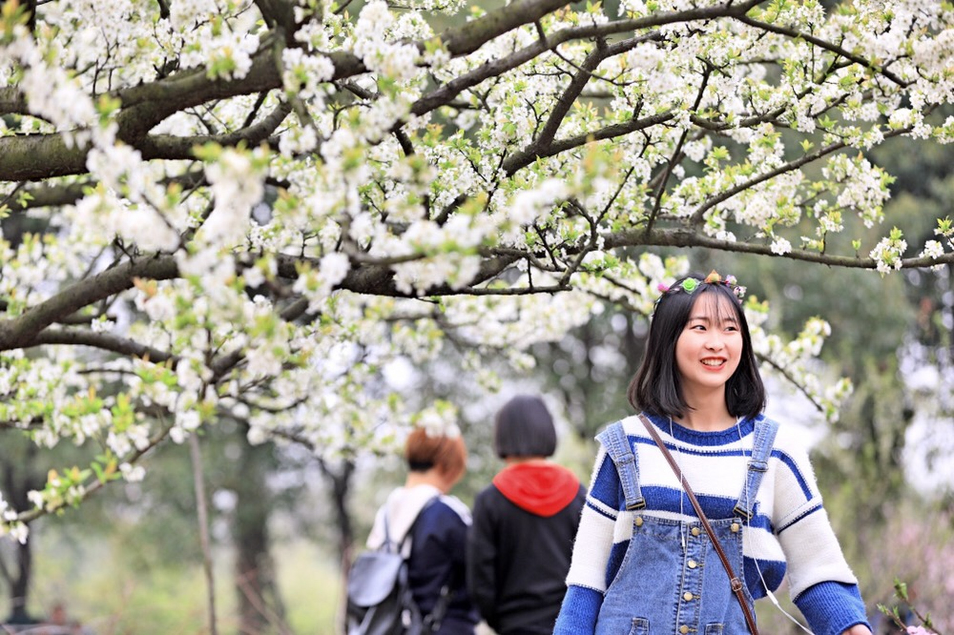 春日随手拍# 图片直播:安徽铜陵枞阳县周潭大山春潮花海.