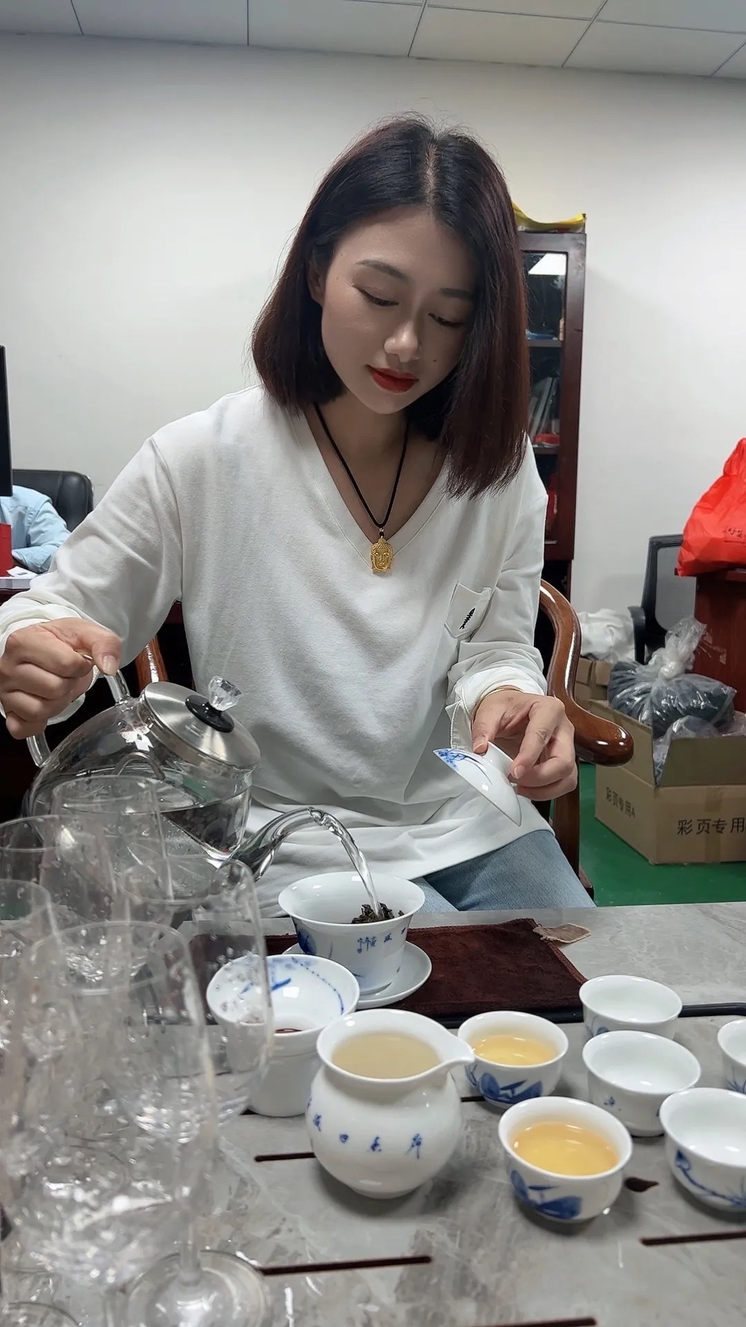 功夫茶 真实照片图片