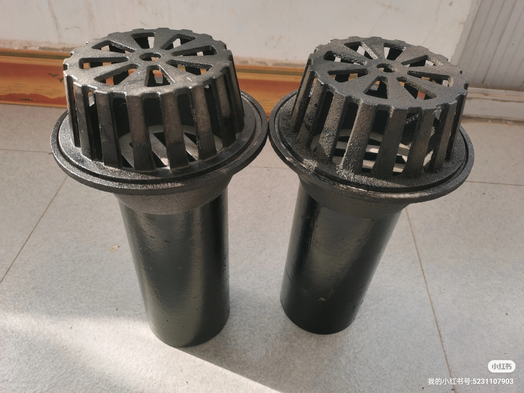 87型铸铁雨水斗地漏