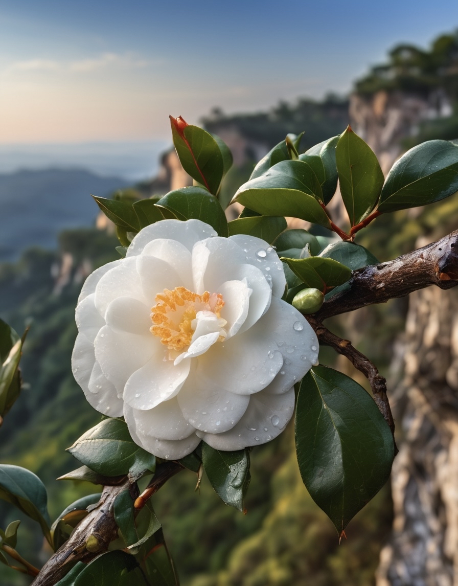 白山茶花图片图片欣赏图片