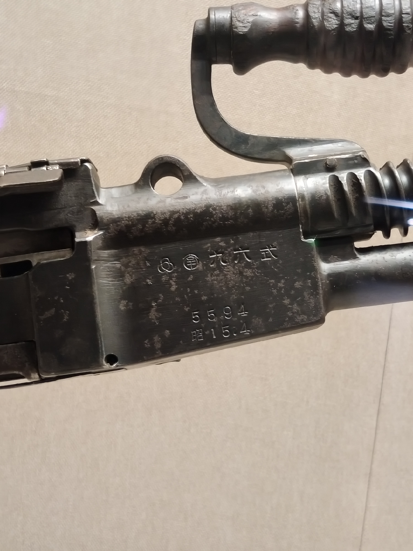 2022年在沈阳九一八历史博物馆所拍抗战及二战期间日军所用96式轻机枪