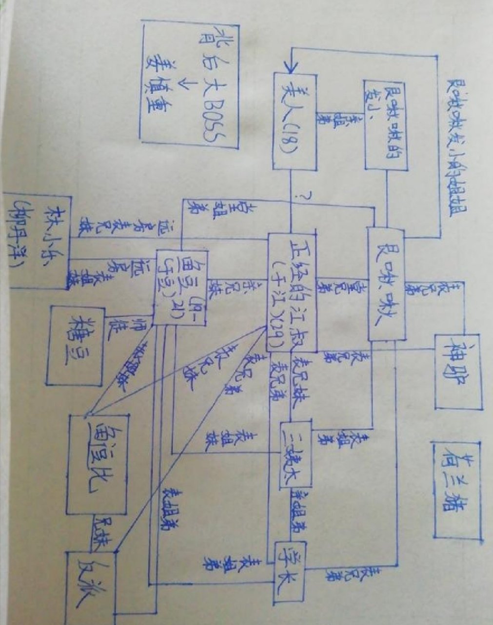 正经家族成员关系 #正经家族#  准!