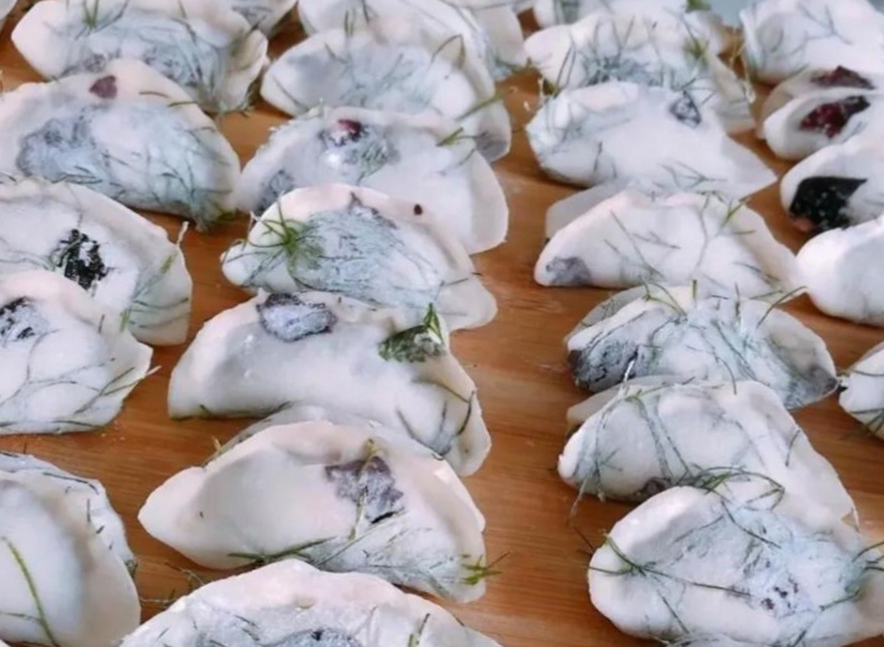 第一次尝试包小茴香饺子看起来还不错!