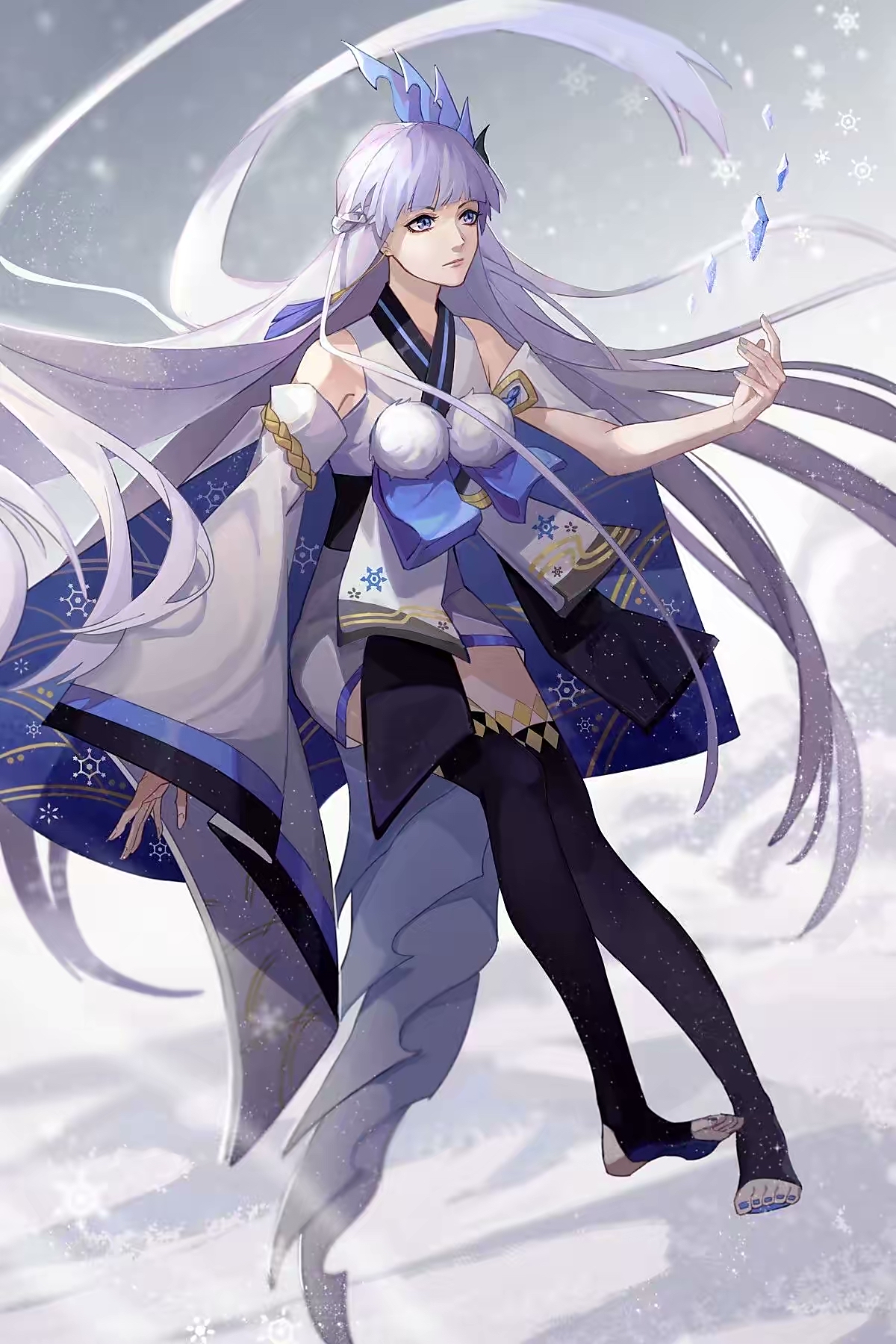 阴阳师雪女技能图片