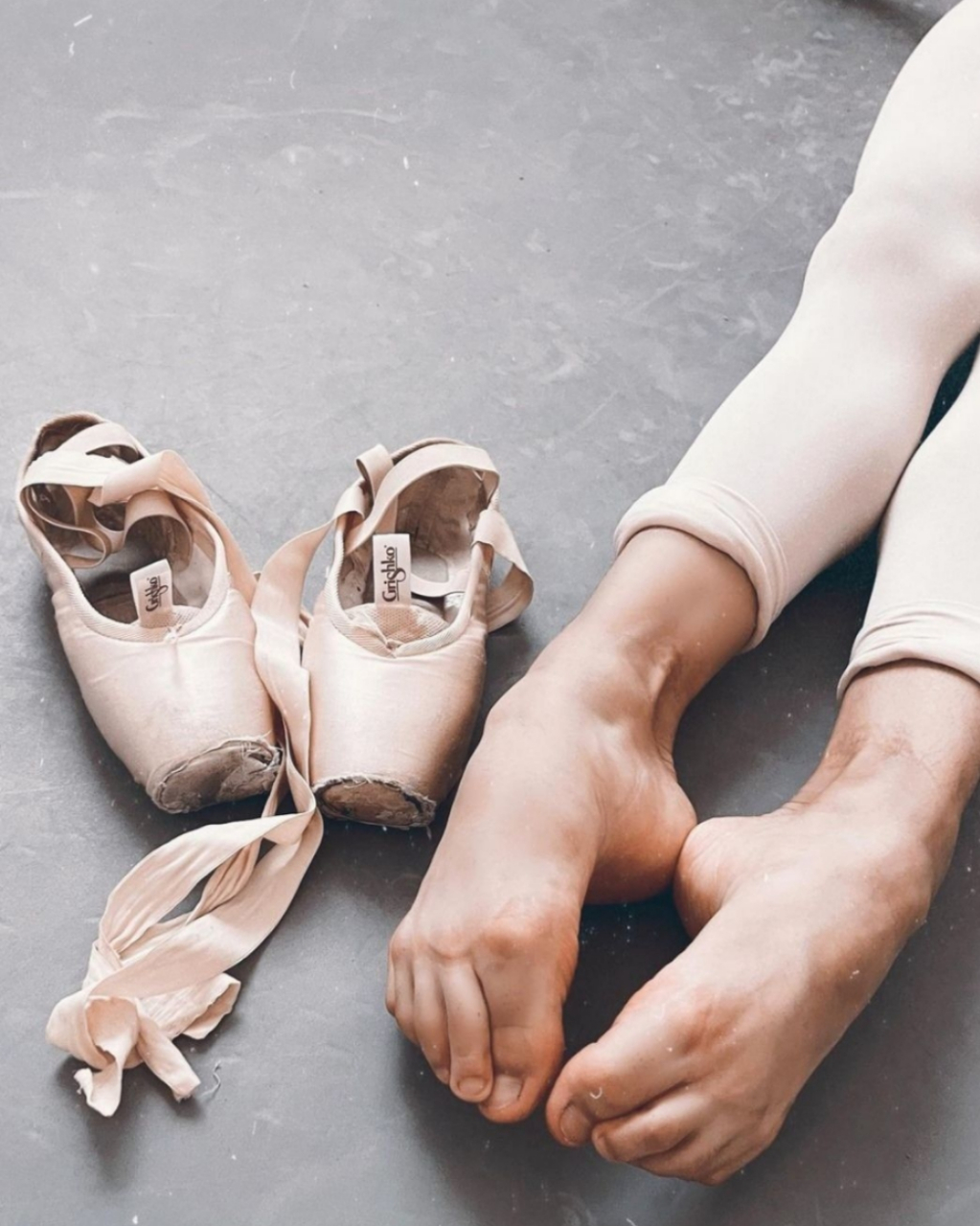 芭蕾舞者的脚.