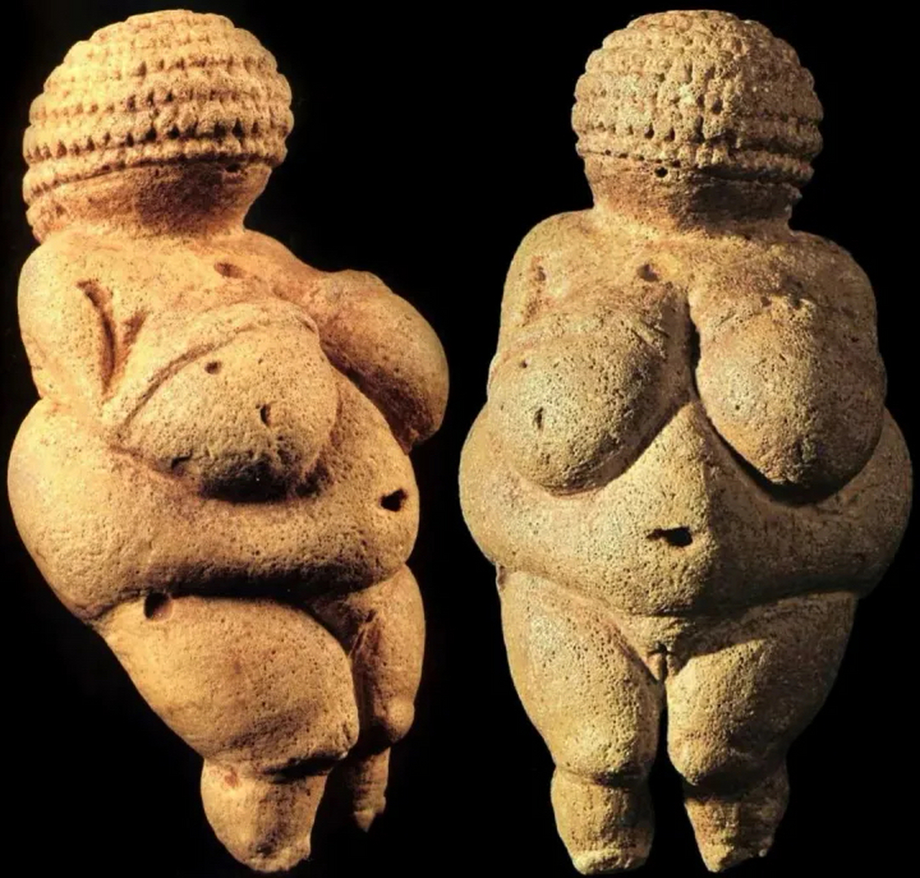 维伦多尔夫的维纳斯 ,公元前28000年–25000年