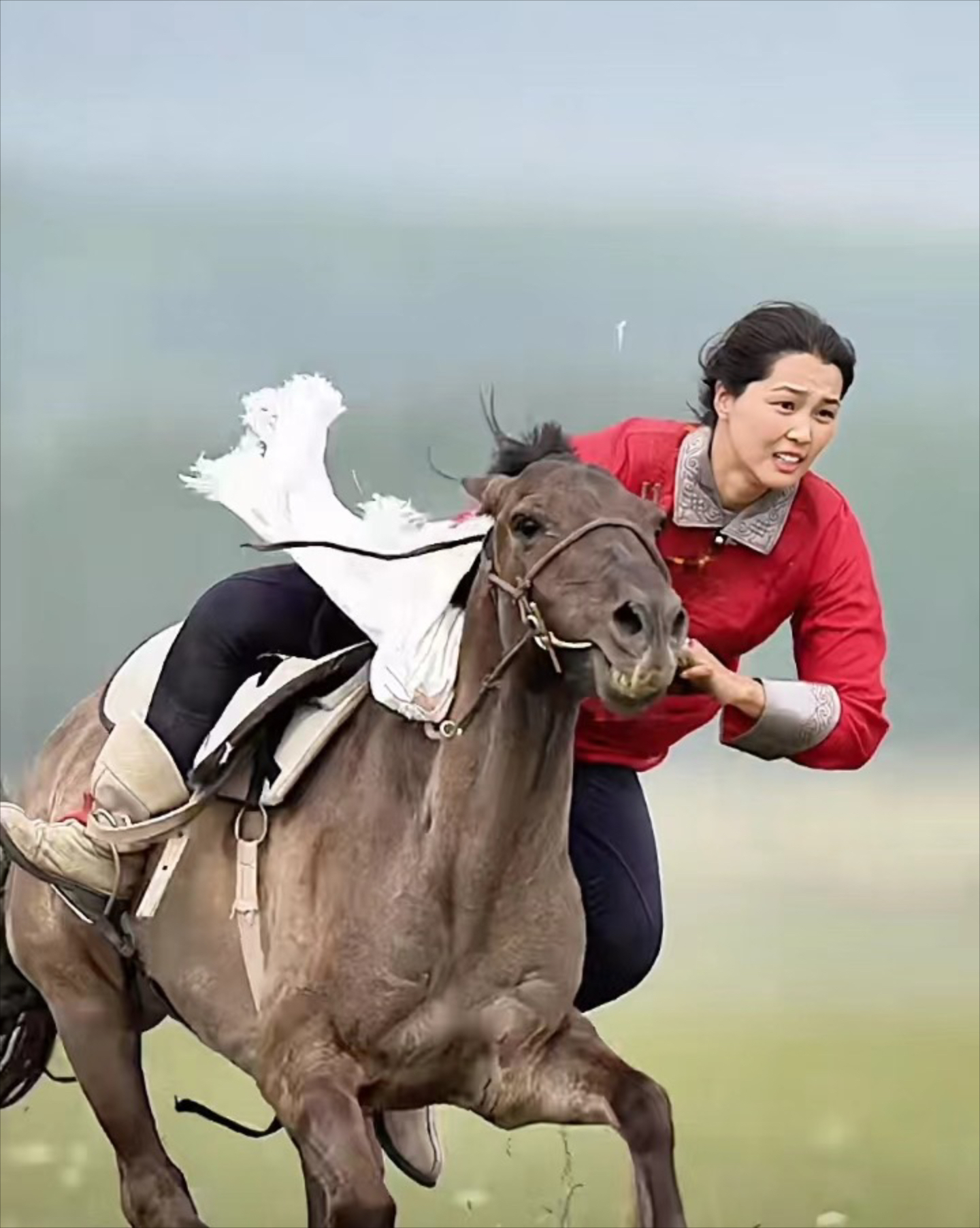 内蒙古女人骑马图片