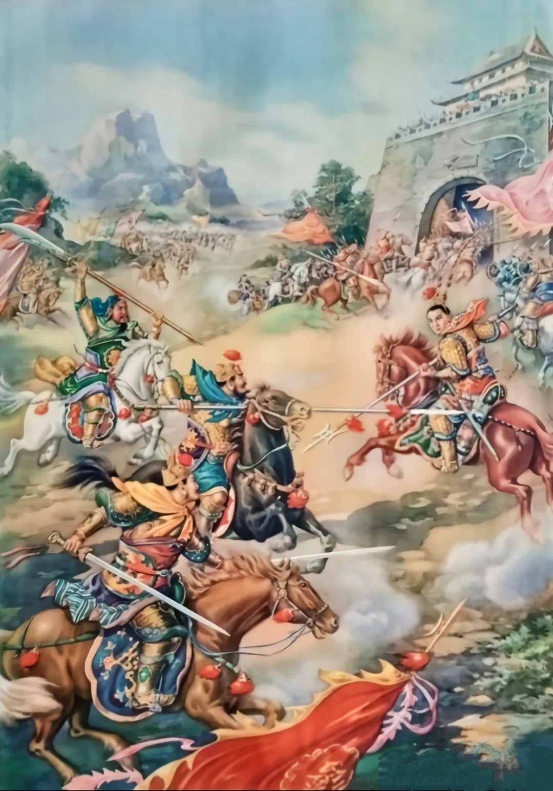 篇#回不去的童年时光之老年画分享第五十九篇