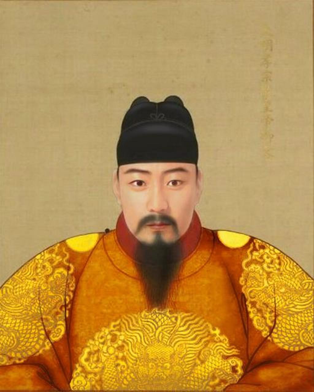 明孝宗朱祐樘画像复原图.