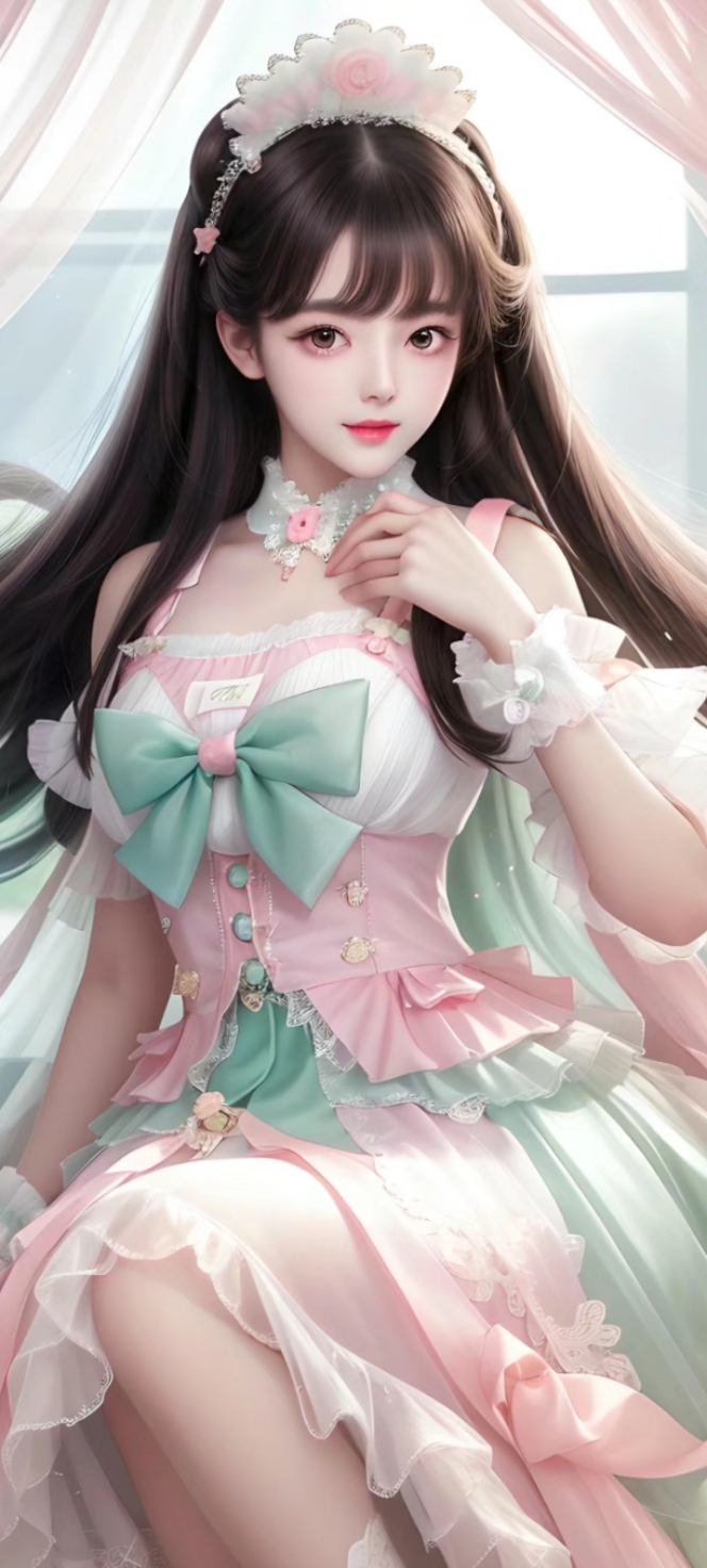 94绝美和服美少女94  94偶然发现这款和服美少女手机壁纸,真的