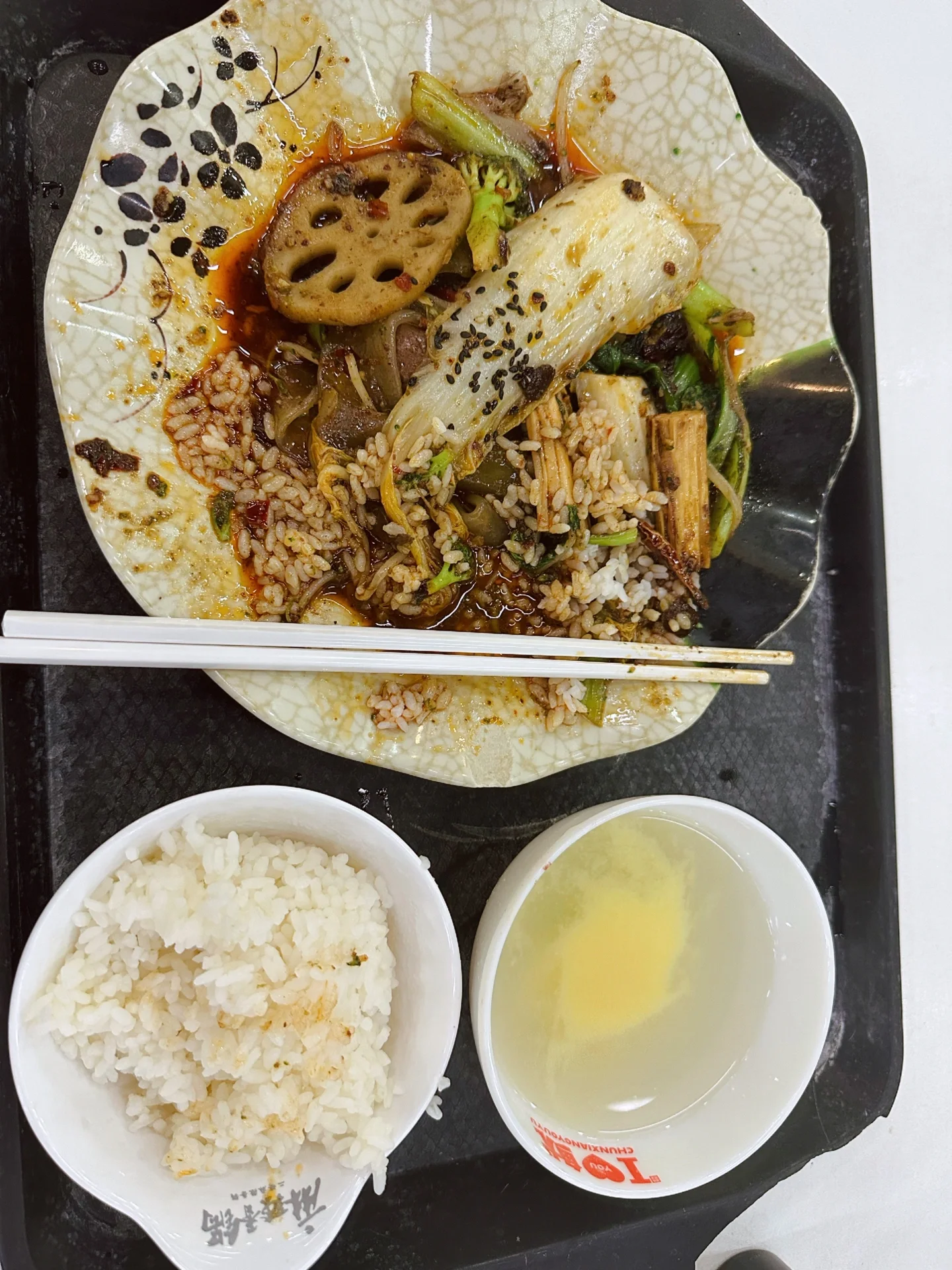 知识校园# #大学生#  鲁东大学食堂真实测评  新生这几天在学校吃了