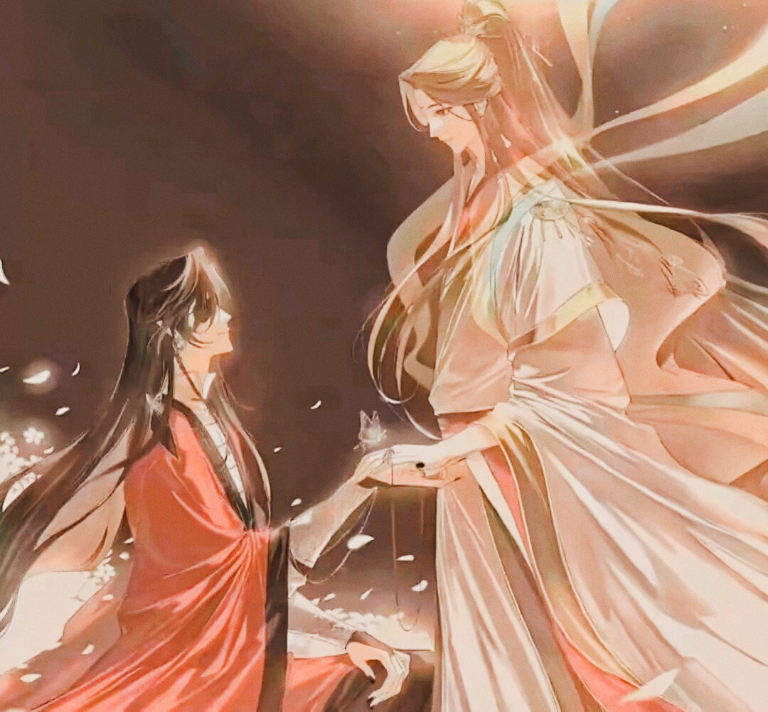 太子悦神图,拿图请吱声() #天官赐福# #天官赐福百无禁忌# #花城# #谢
