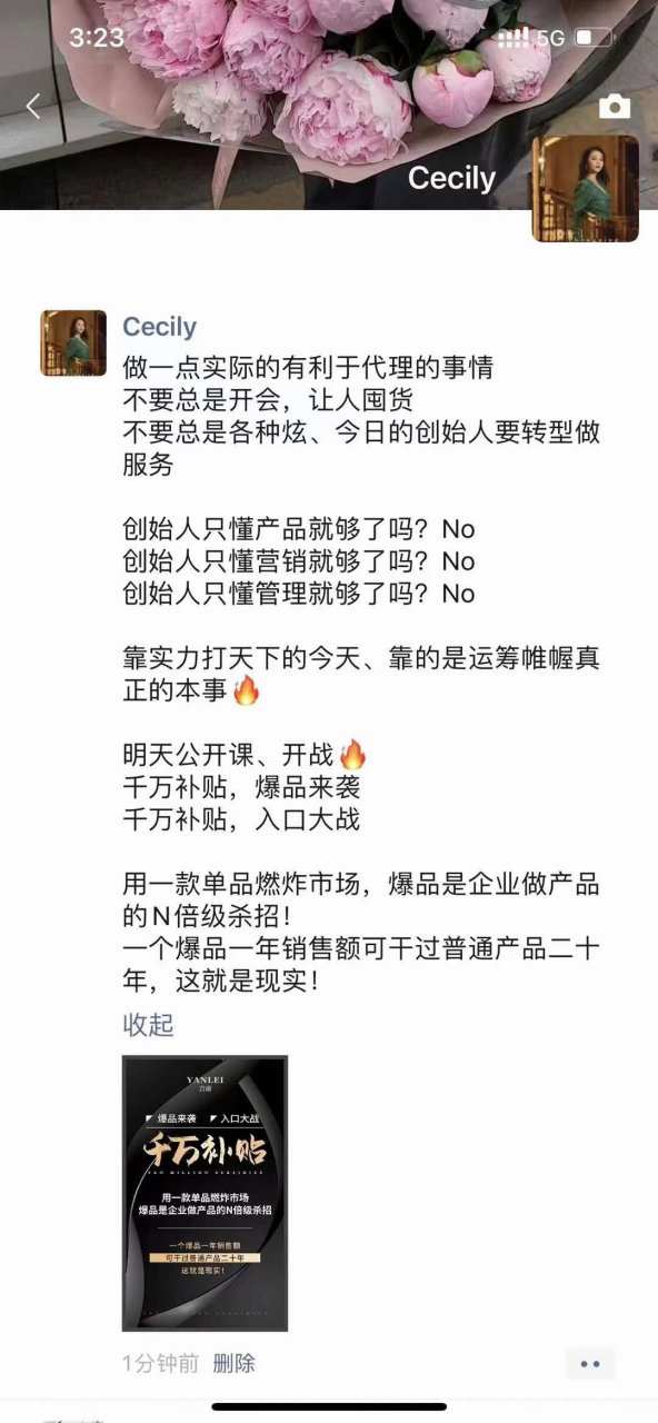 言蕾品牌创始人公开课 千万补贴,爆品来袭 千万补贴,入口大战 用一款