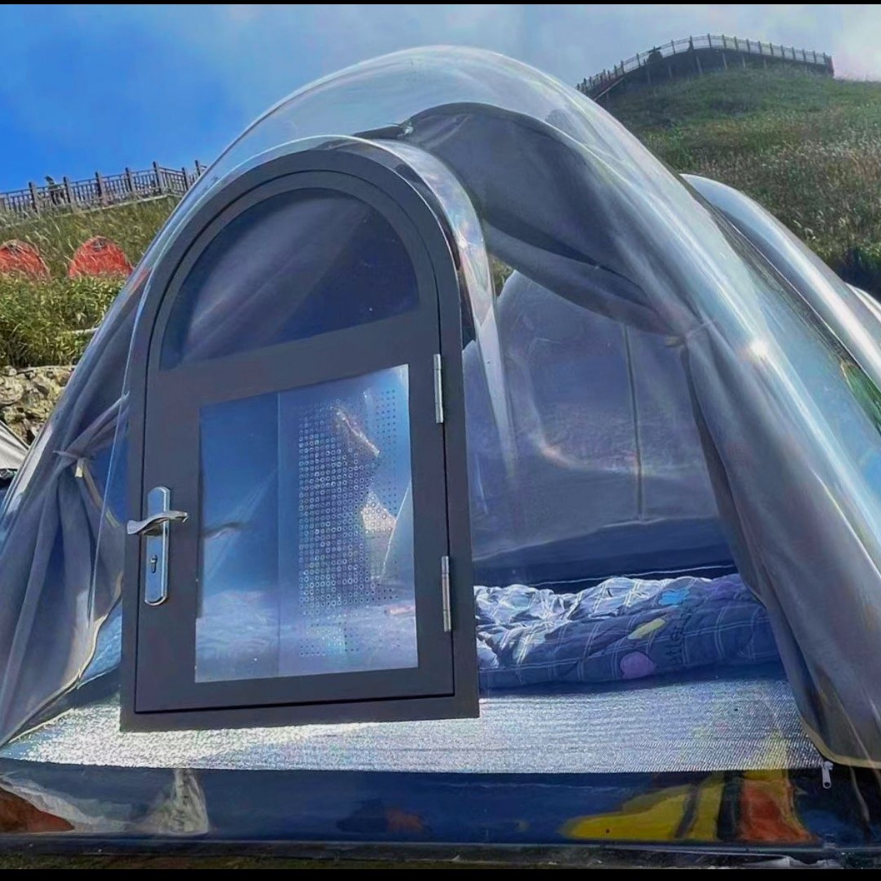 武功山观音宕营地星空帐篷/双人小星空/可接团队