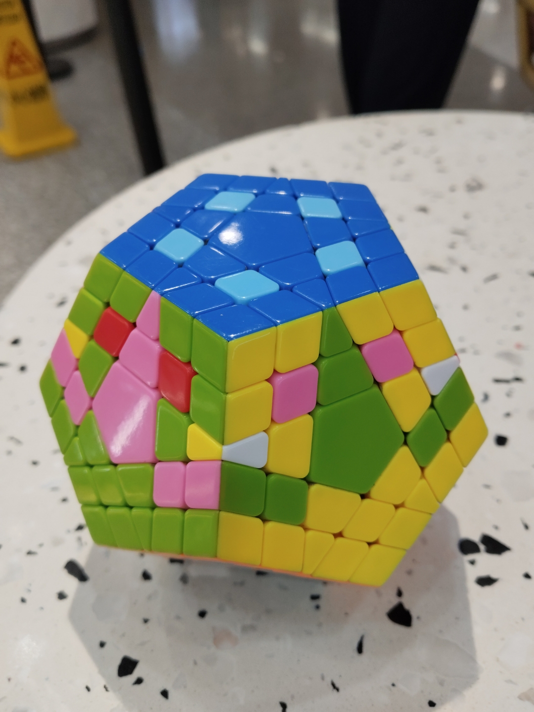 五阶五魔方之青蛙跳水.活力森林的雪媚娘第二十三次给我灵感