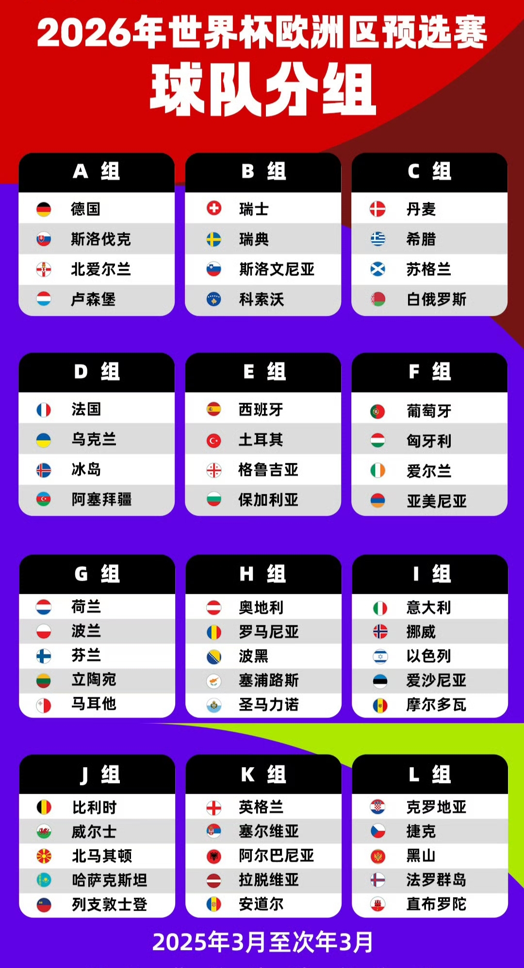 年世界杯 预选赛时 间表与赛相关图片2