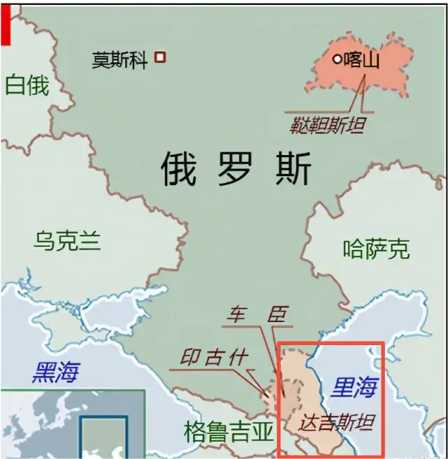 俄罗斯北高加索地区,除了车臣自治共和国外,达吉斯坦共和国也是俄罗斯