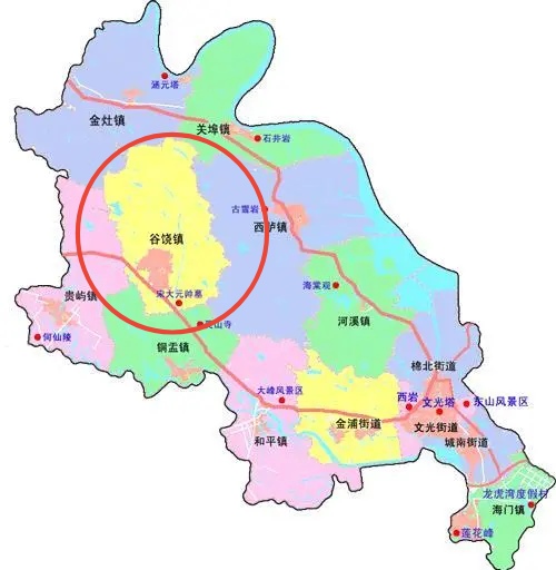 汕头市经济大镇谷饶镇,地处潮阳区西北部,小北山中段的西南麓,练江