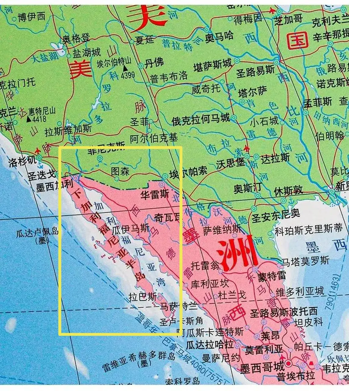 加里波第半岛地图图片