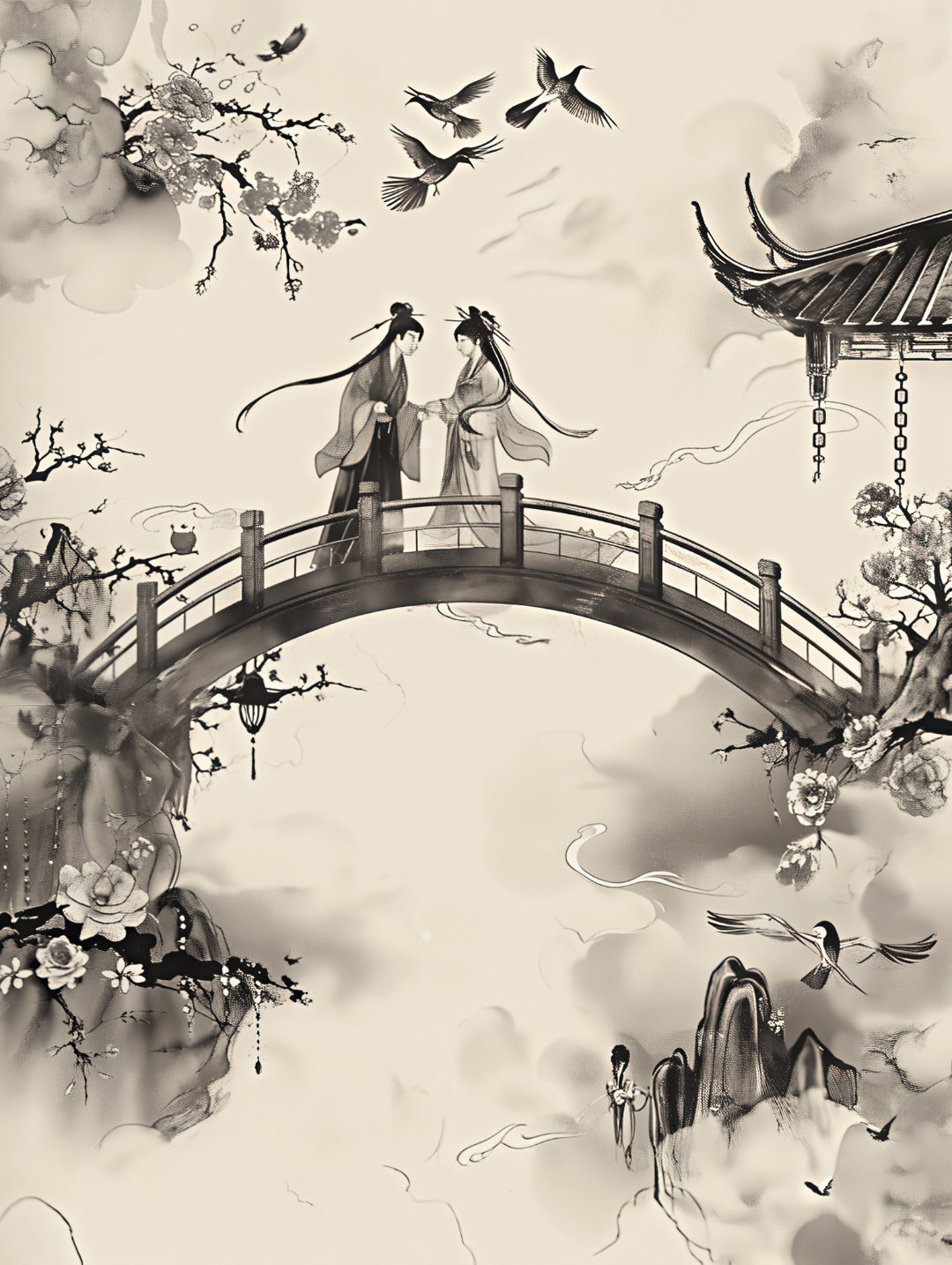 虞美人.七夕，一诺千年