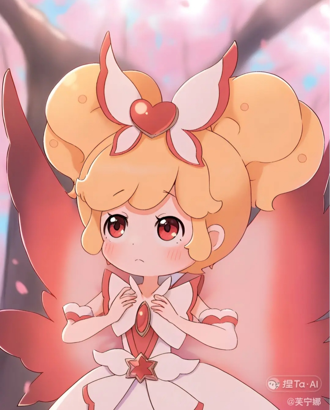 花仙魔法使者夏安安,变身!花朵的精灵们啊!