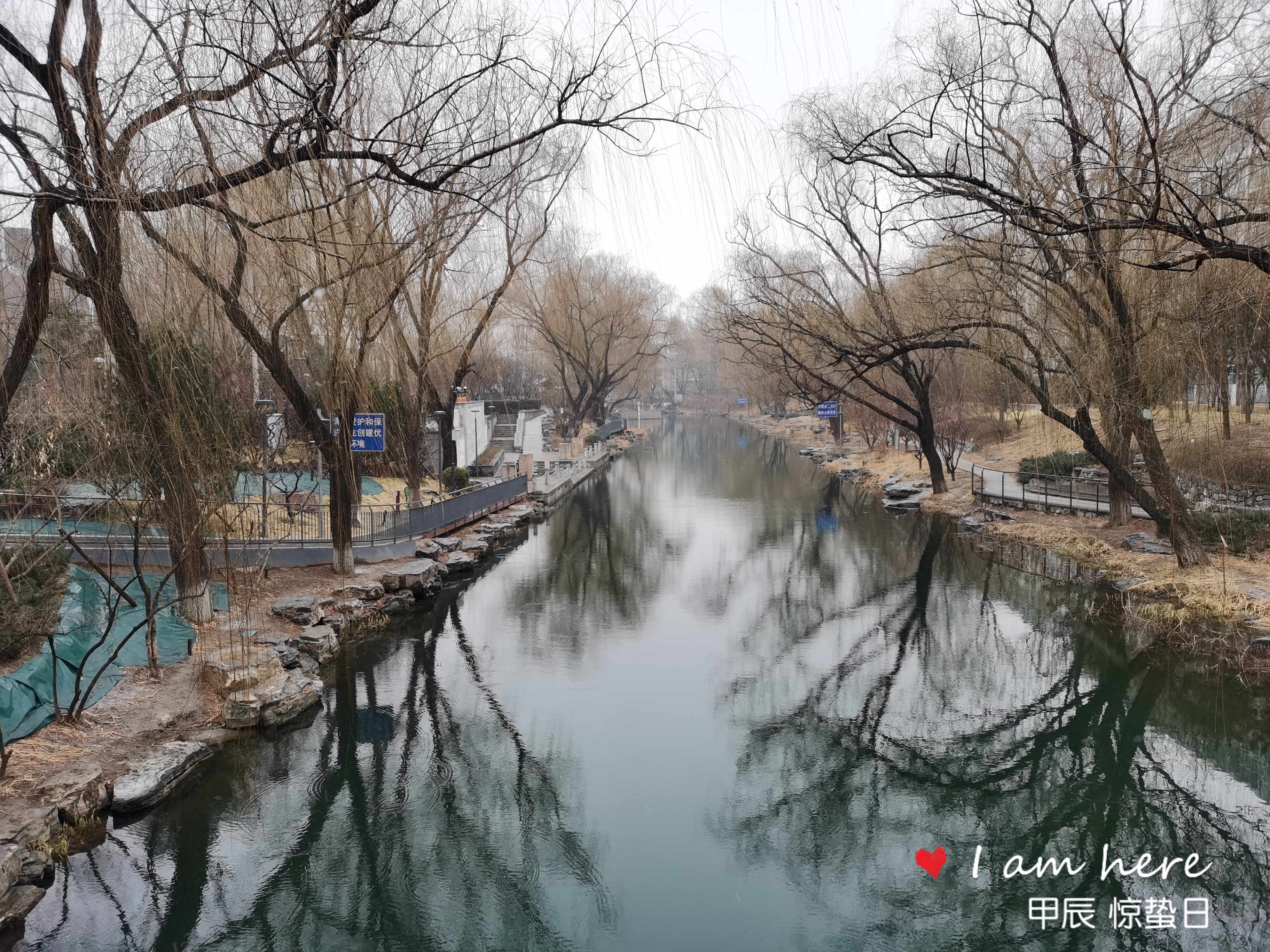 甲辰惊蛰  今日惊蛰  高梁河,小雨