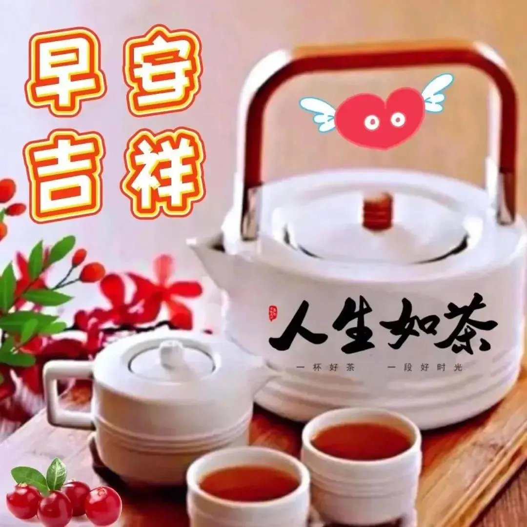 早安敬茶图片图片