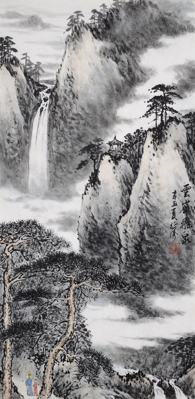 陈征涛国画山水
