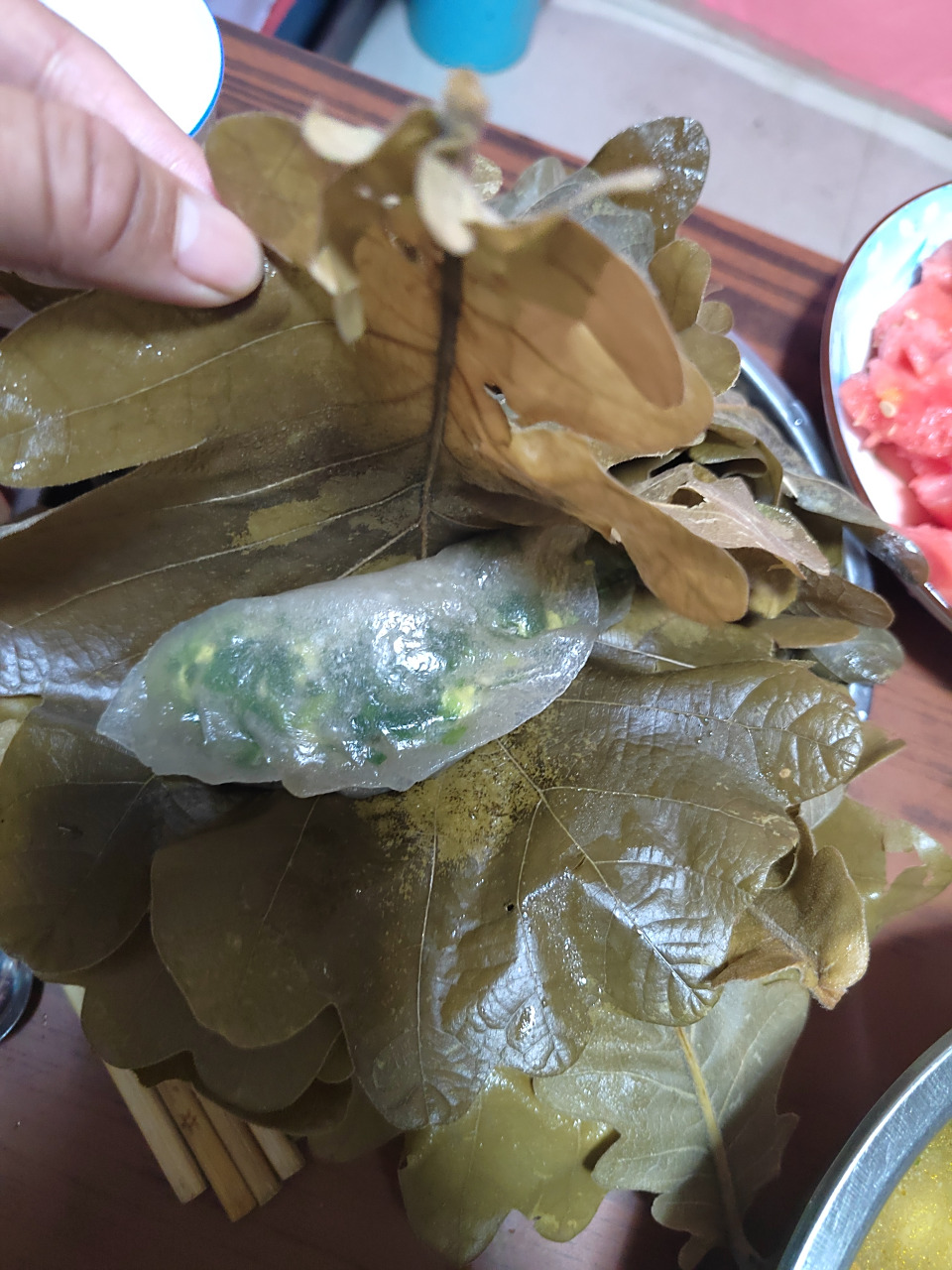 家乡的美味伯乐叶饼,大家有吃过么?