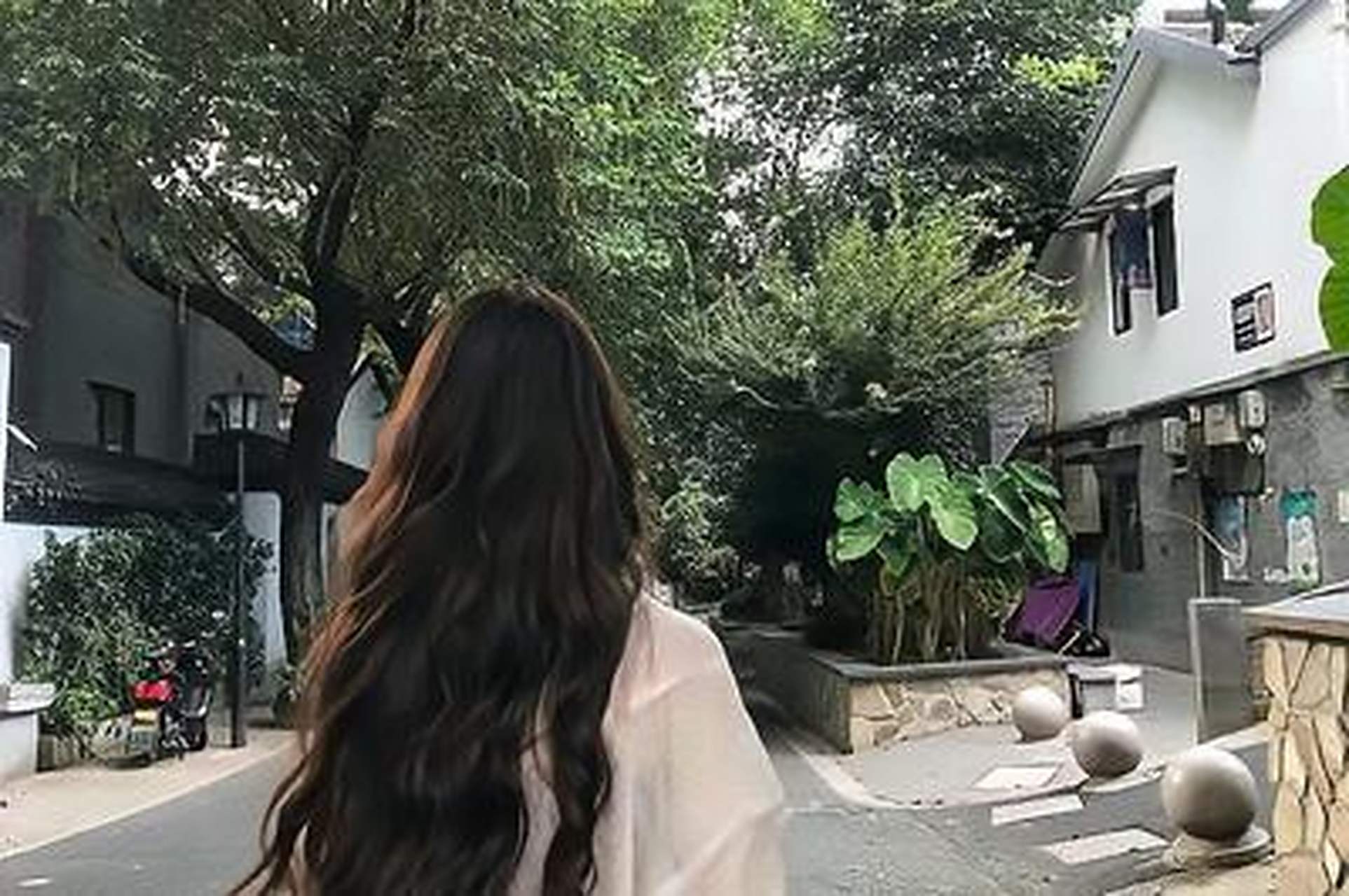 瑶瑶爱看夕阳呀 真人背影女头 侵权删