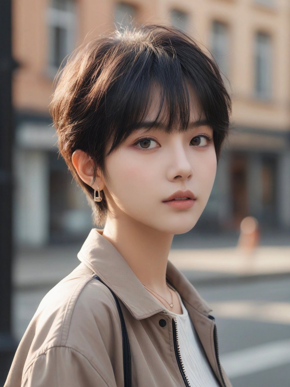 微分碎盖,帅气有个性,酷女孩们快试一试吧