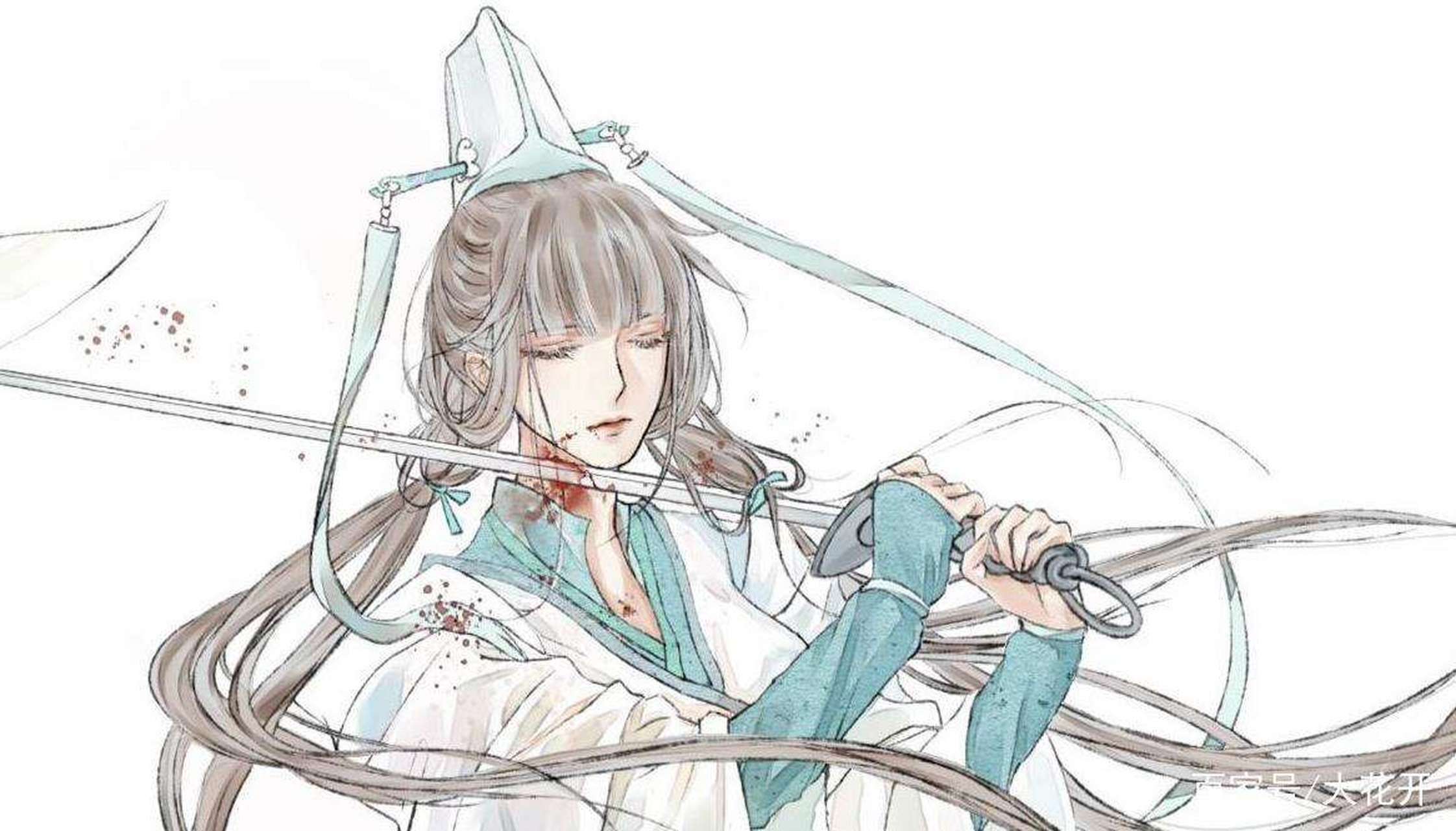 四景之一,公主自刎