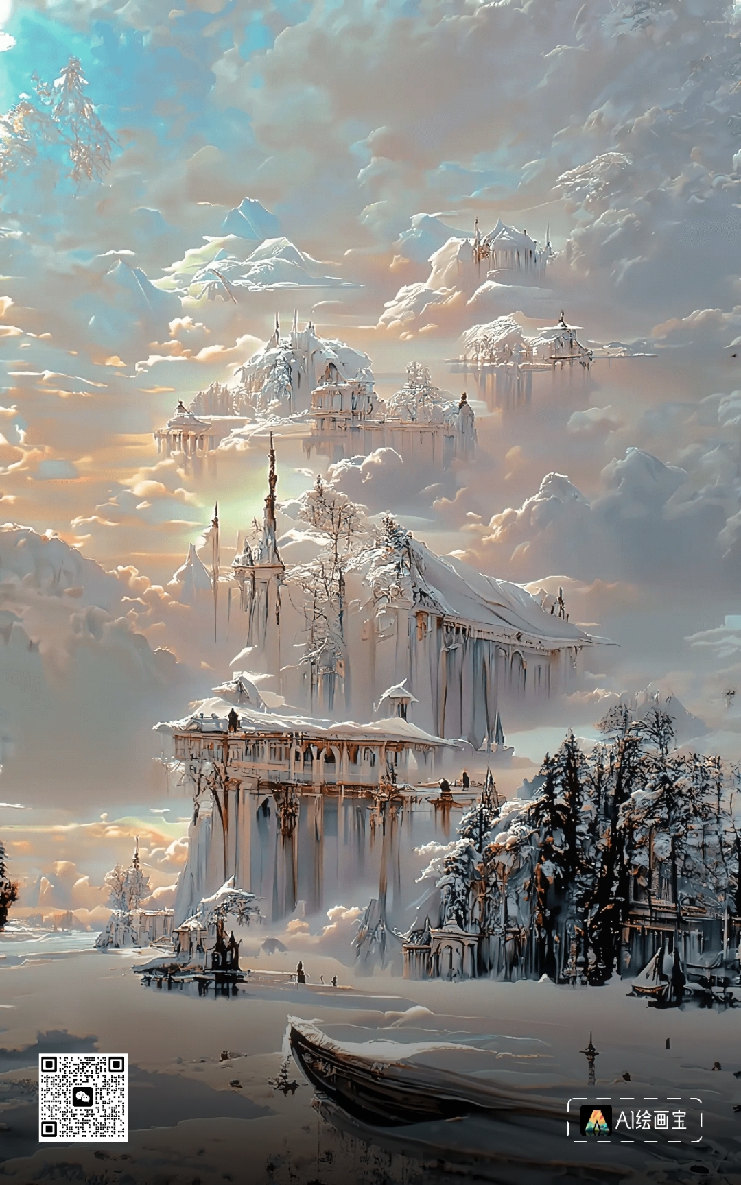 我发现了冰冻王国的秘密基地!