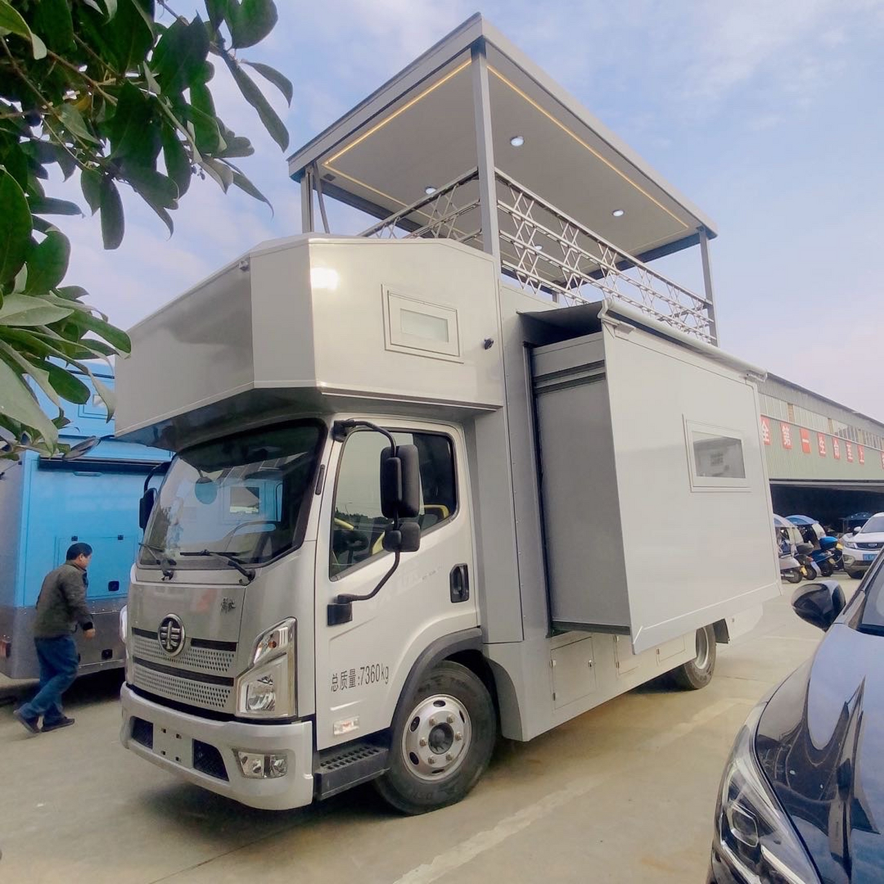 程力雅舒特升降顶房车,蓝牌c照皆可通行