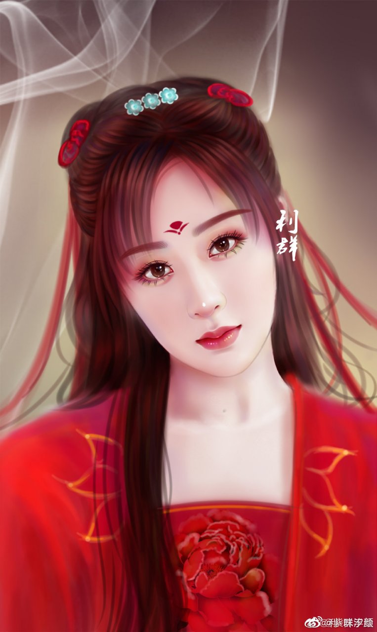 杨紫# 手绘