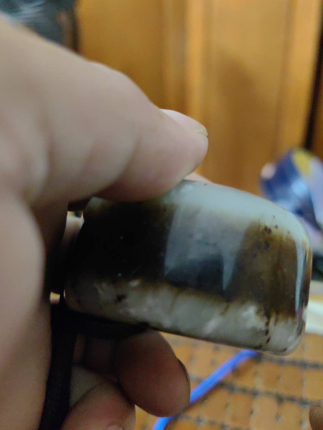 高古玉老玉# 牛毛纹泌#收藏学习.