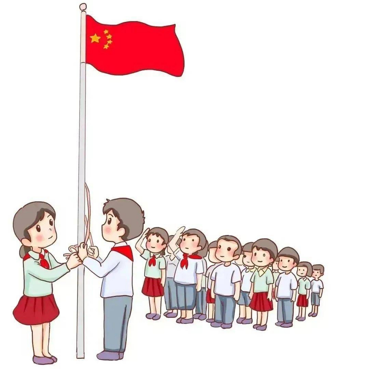 每到星期一升国旗,才短短的20分钟时间,每次都会有学生出现身体不适