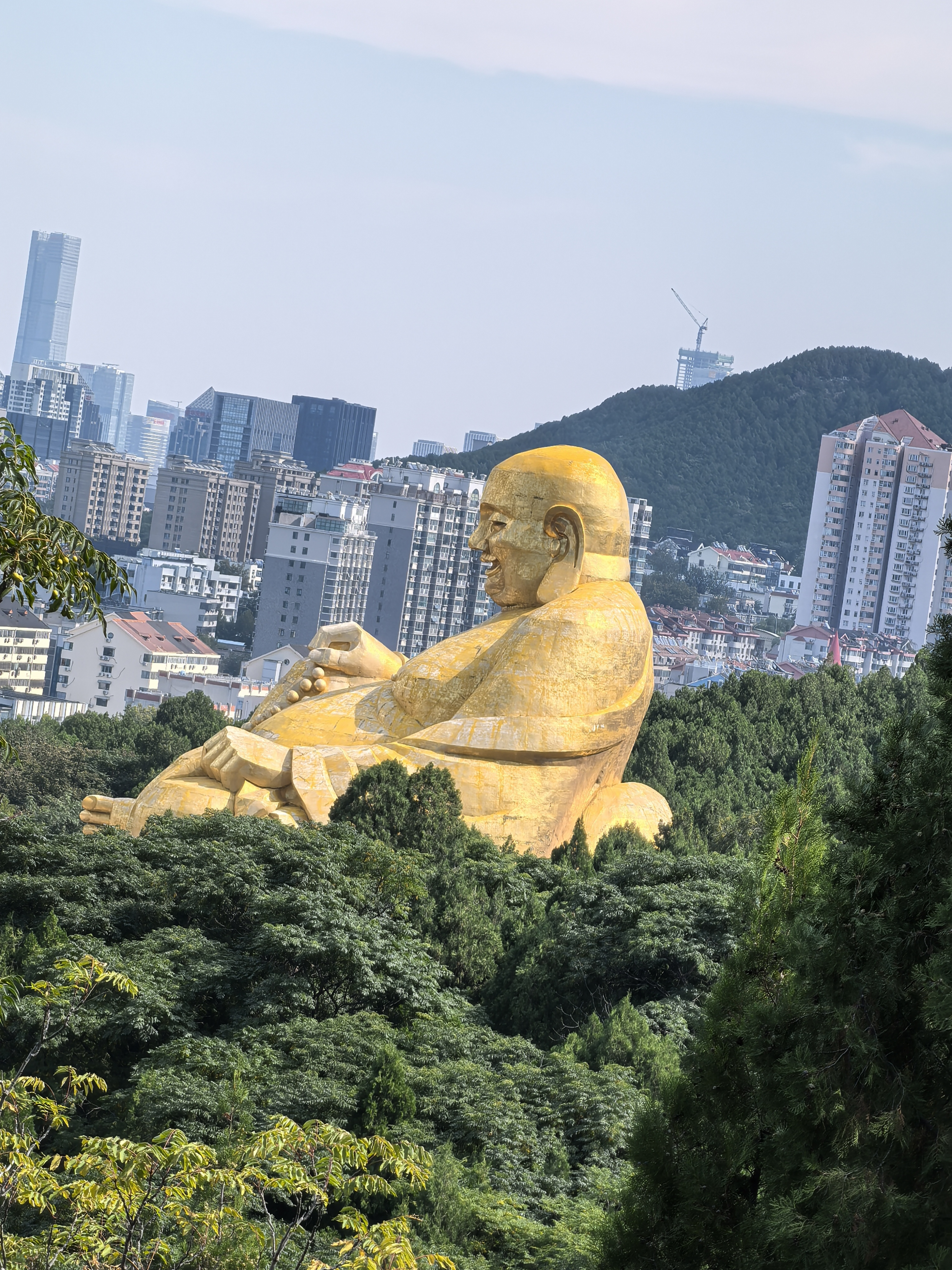 千山弥勒大佛图片图片