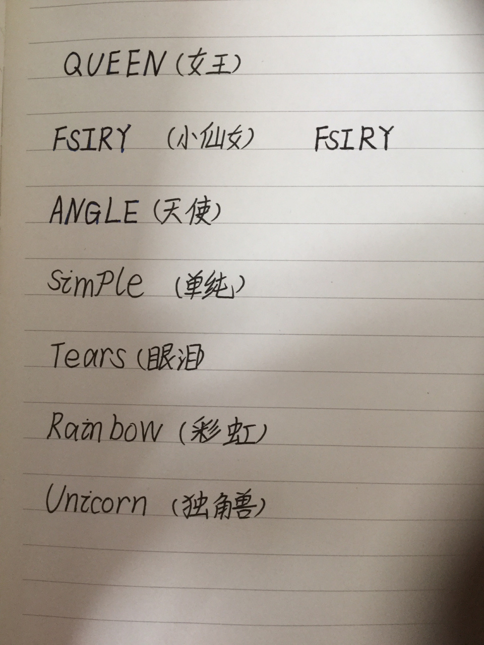 适合写在手上的英语 那些我爱了?