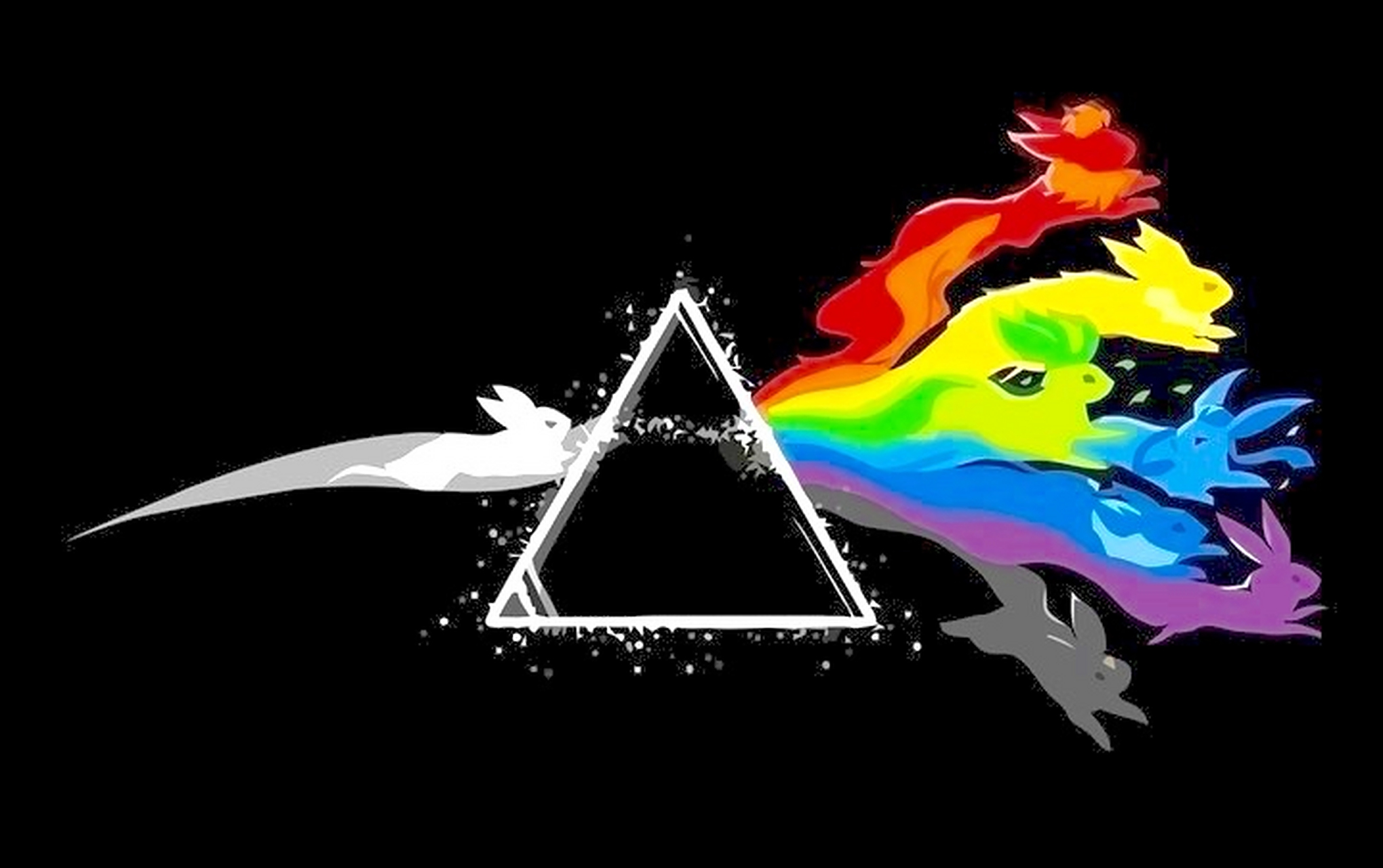 伊布进化形态壁纸