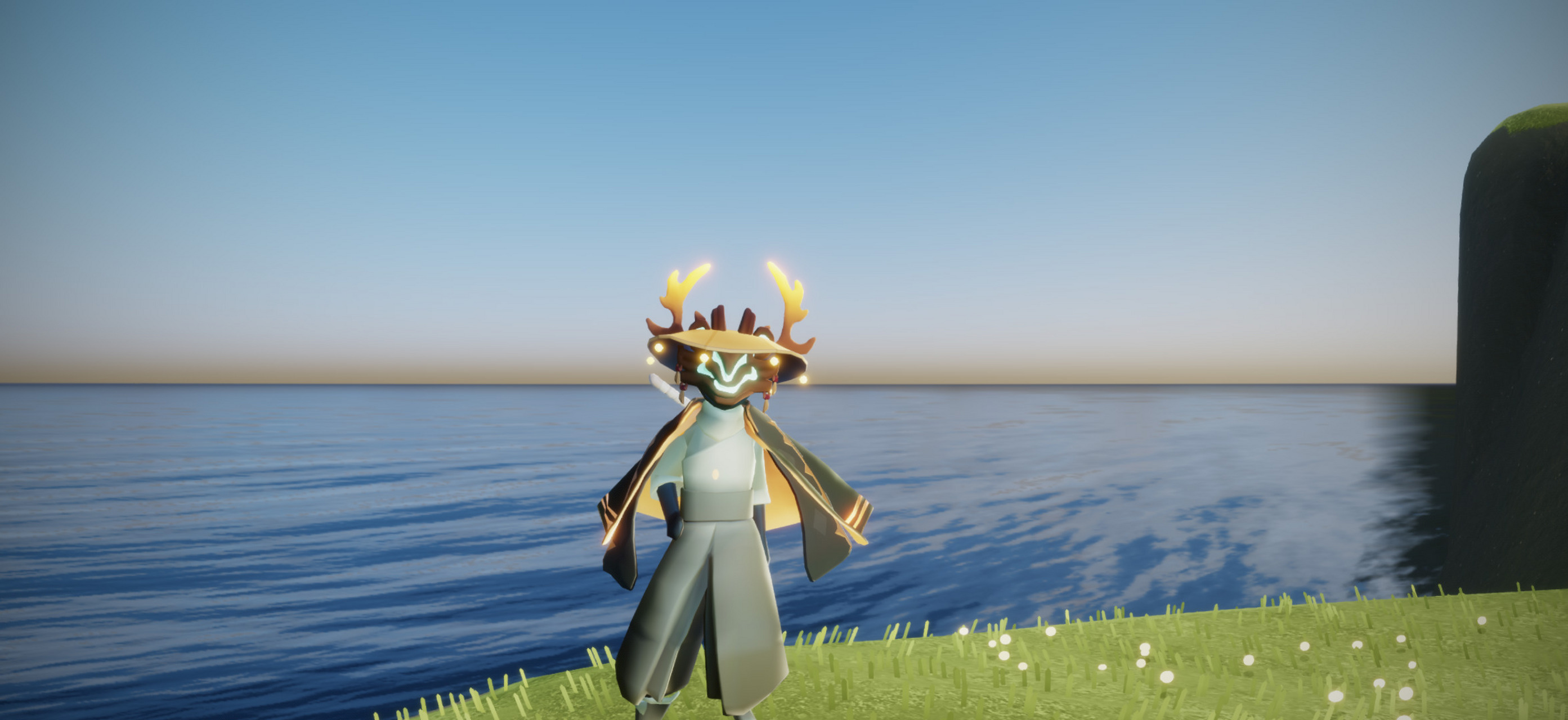 这身穿搭是真的有点帅～#光遇