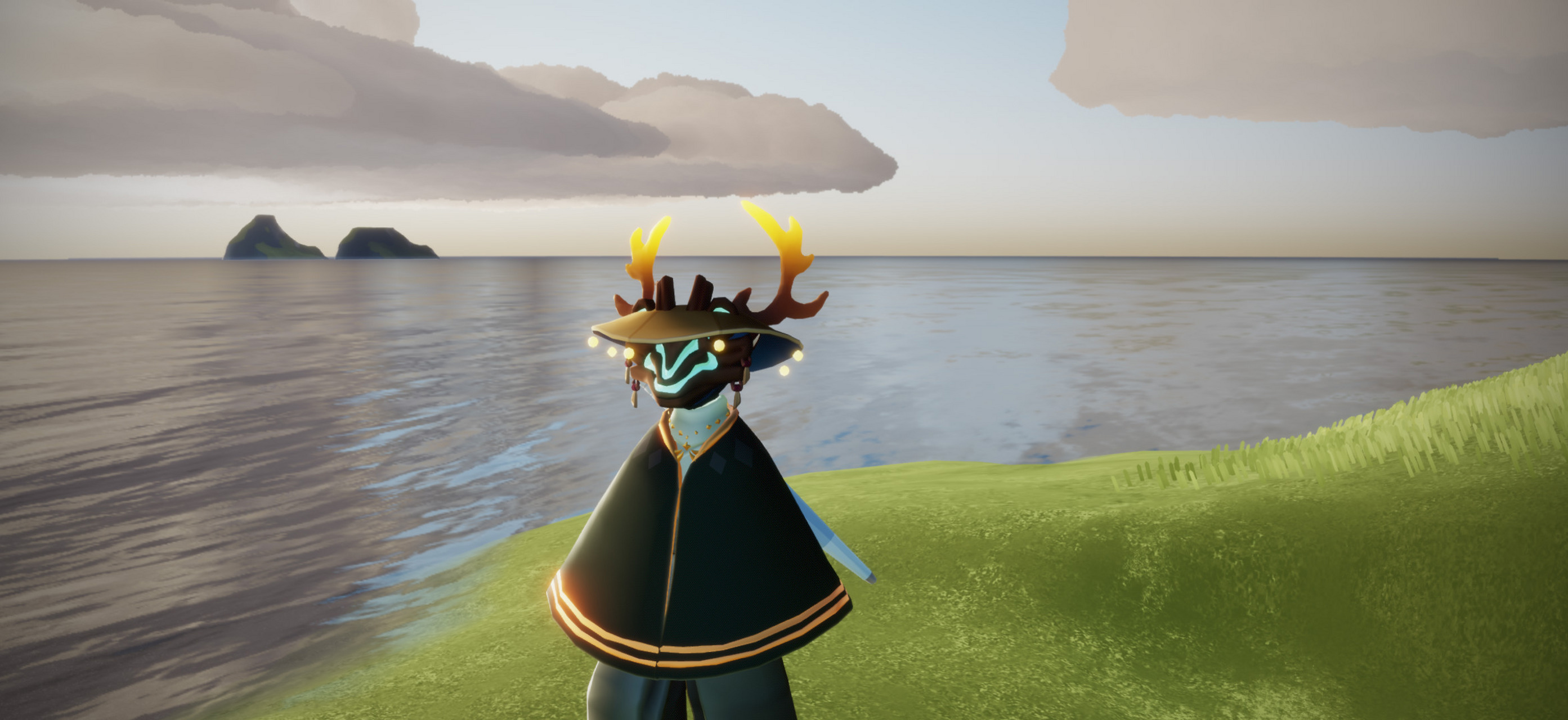 这身穿搭是真的有点帅～#光遇