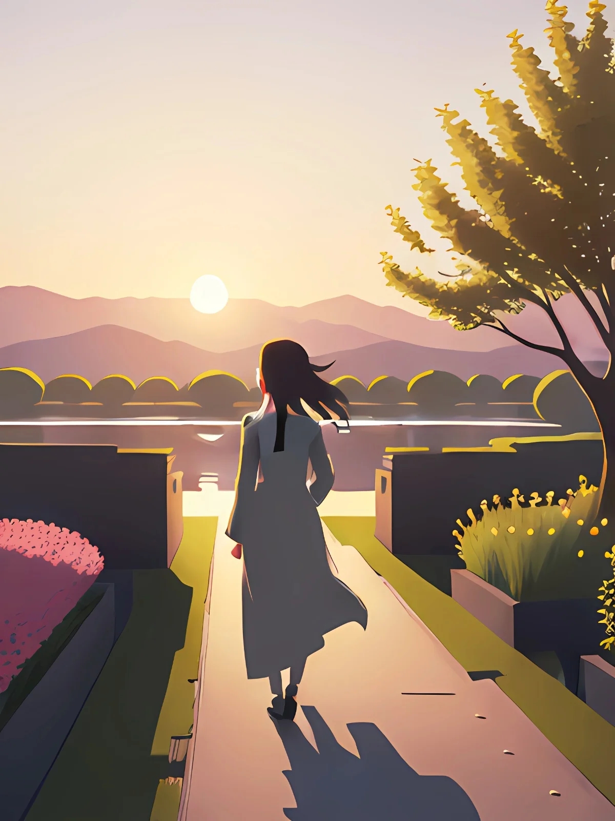 眺望前方那是我心中的光