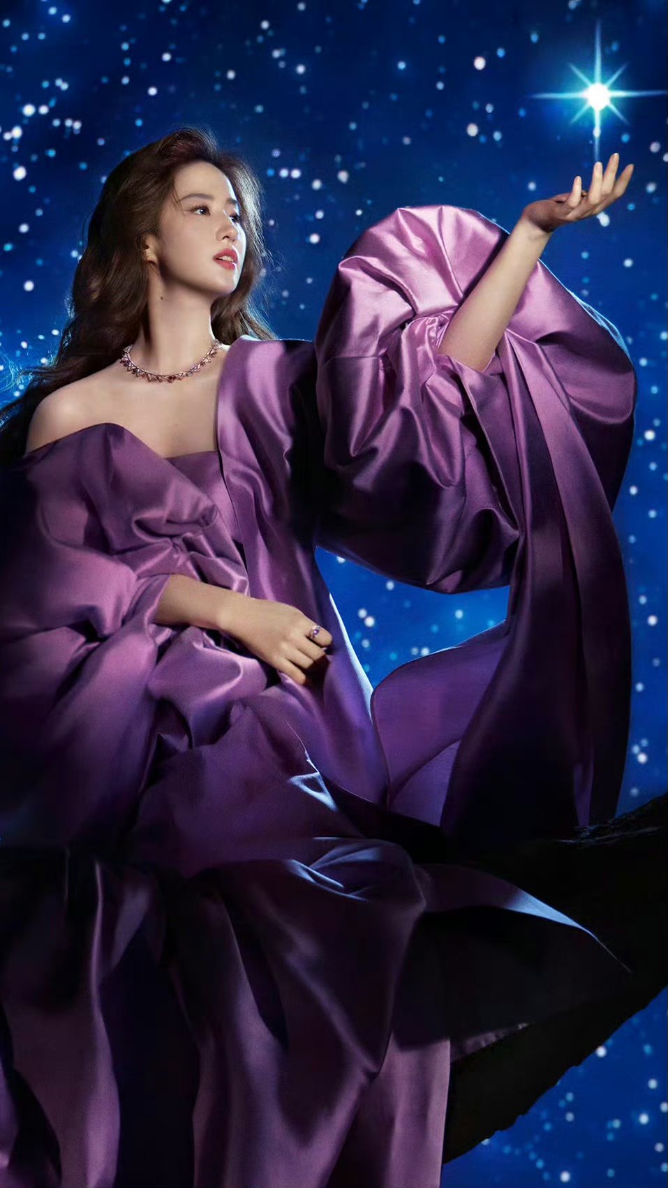 刘亦菲迪士尼公主壁纸,也许仙女真的会魔法#刘亦菲