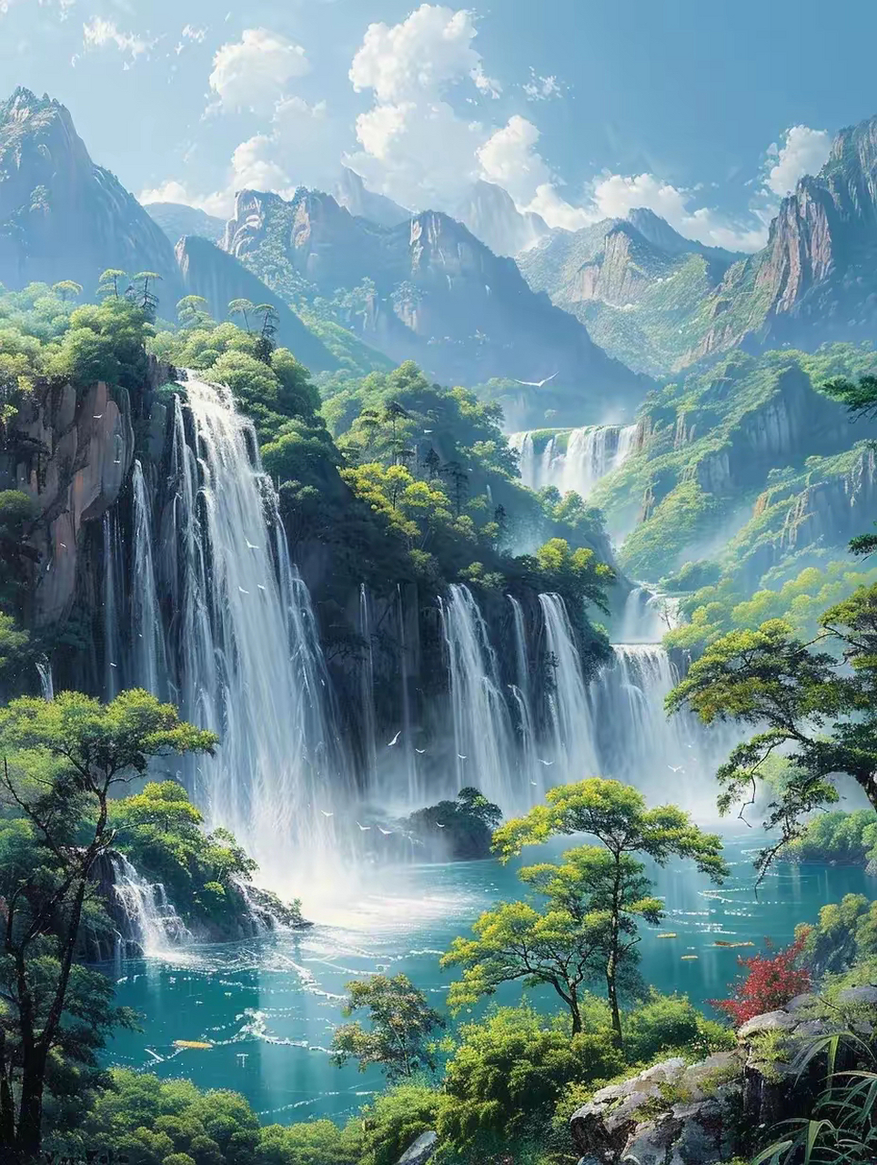 世外仙境|瀑布之美