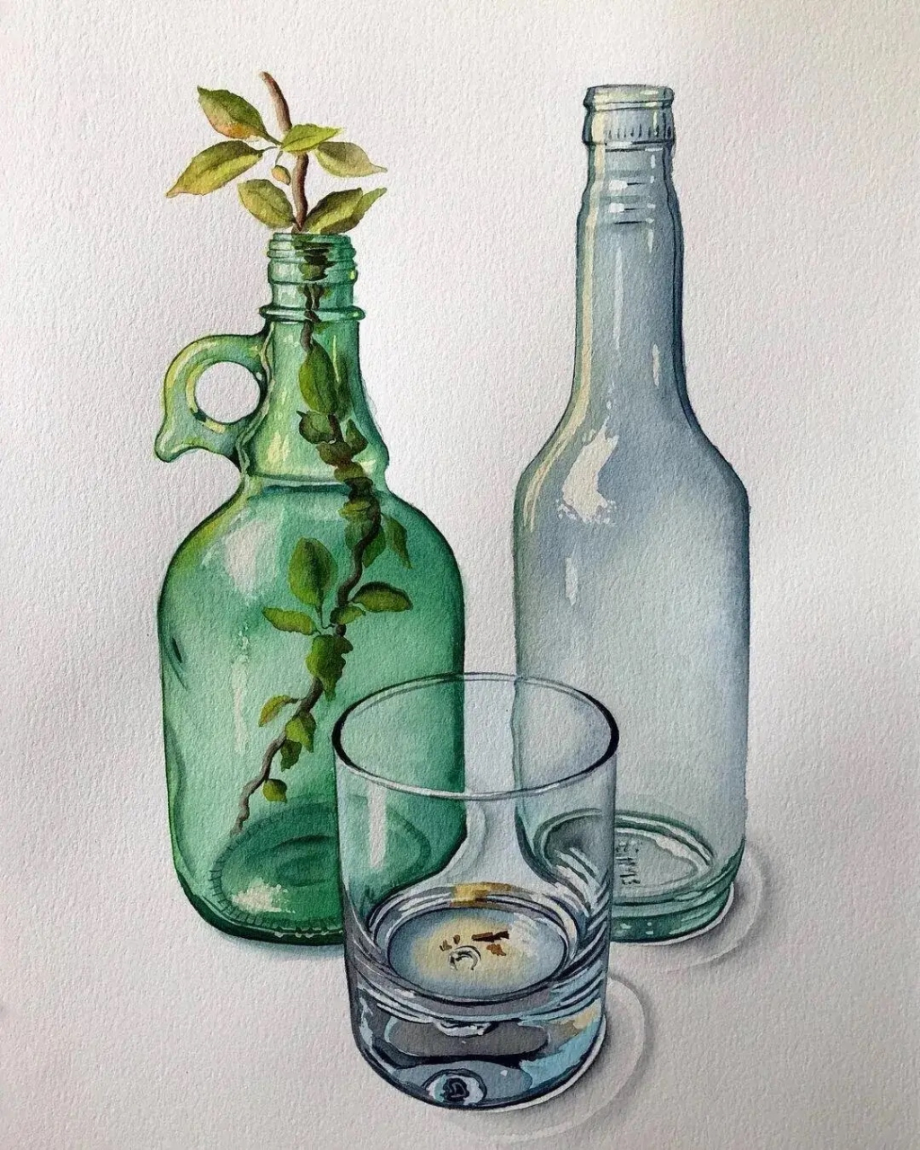 水彩 | 静物写生作品 土耳其艺术家 serpil umit  赛尔皮尔.乌米特