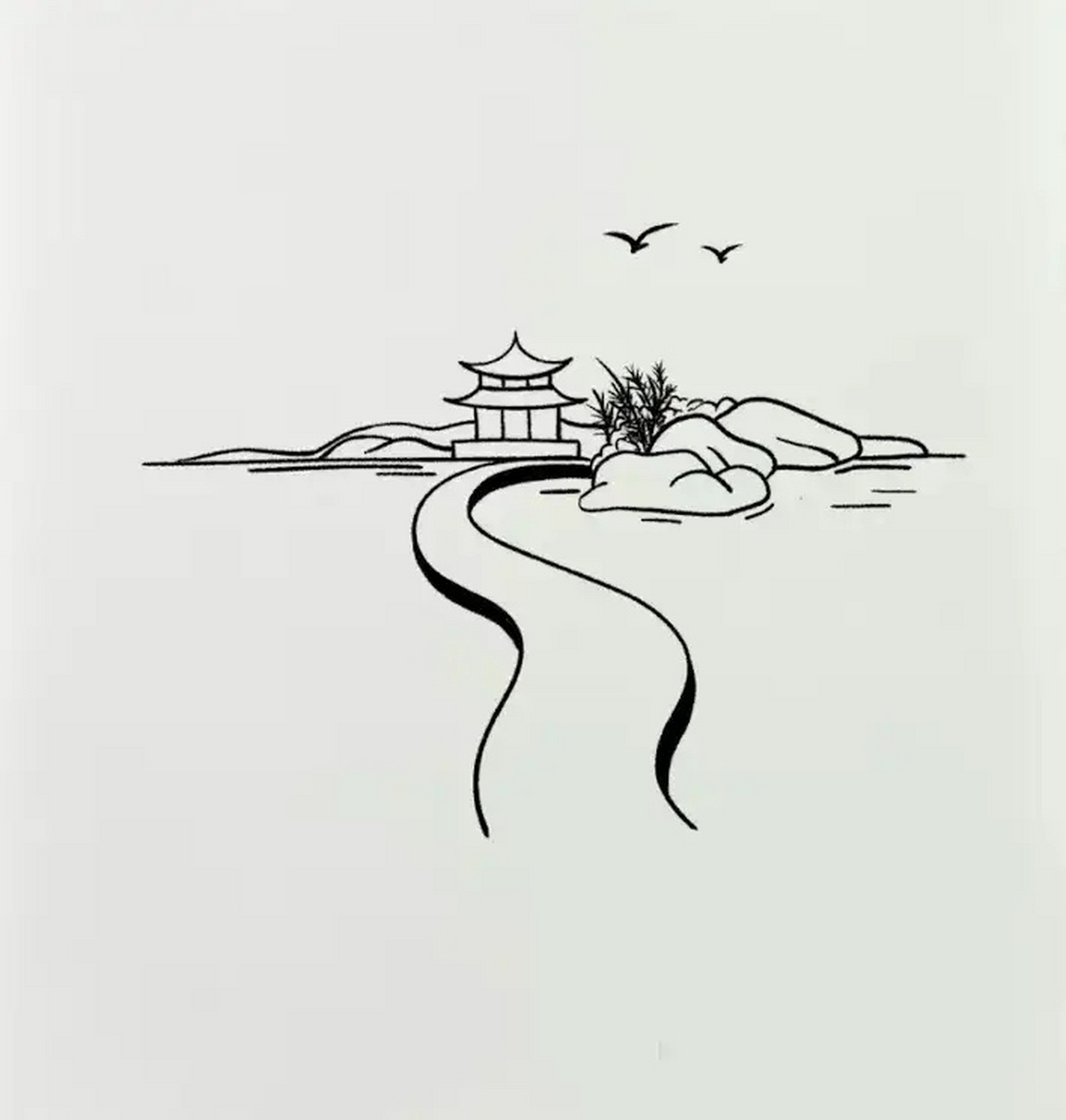 简笔画|意境之美